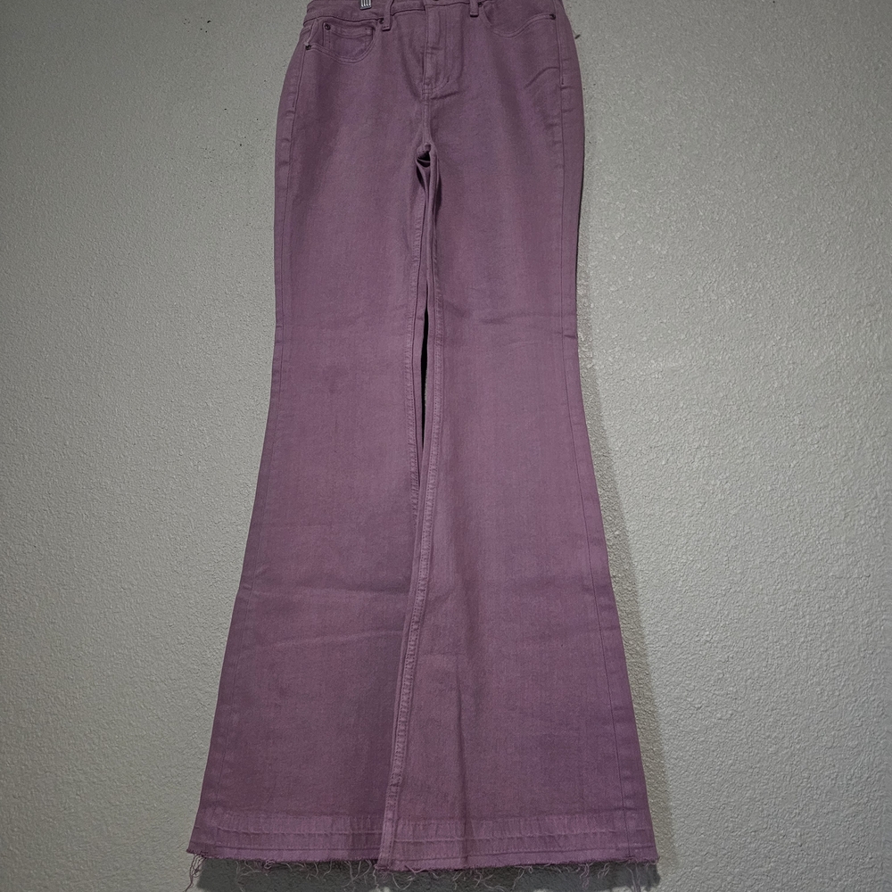 Idyllwind Mauve Wide-Leg Flare Jeans